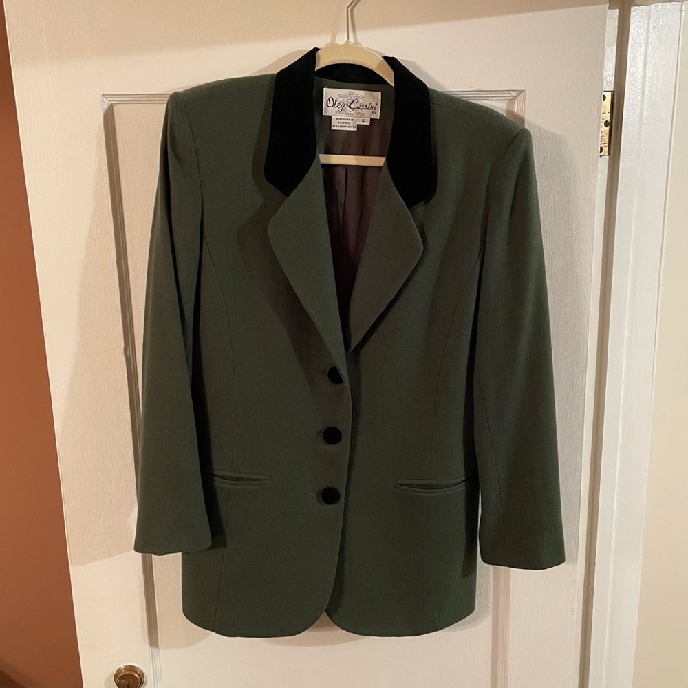 Oleg Cassini Wool Jacket/Blazer
